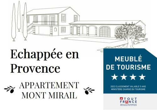Apartamentos Echapp�e En Provence Appartement Mont Mirail