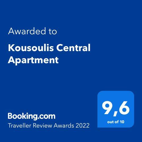 Kousoulis Central Apartment