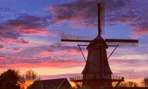 B&B Houseboat Between Amsterdam Windmills