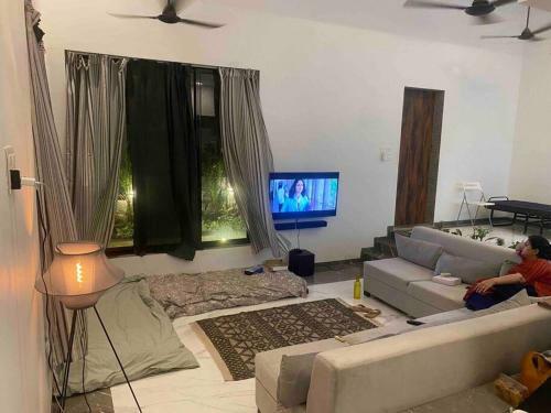 Areca Palm Villa-elixir Beach Farms -3bhk-pool-bbq