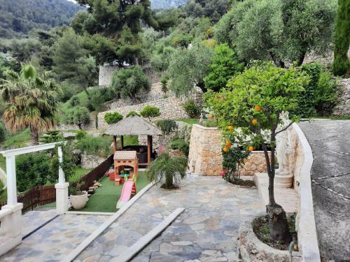 Dans Villa, Appartement, Jardin, Piscine