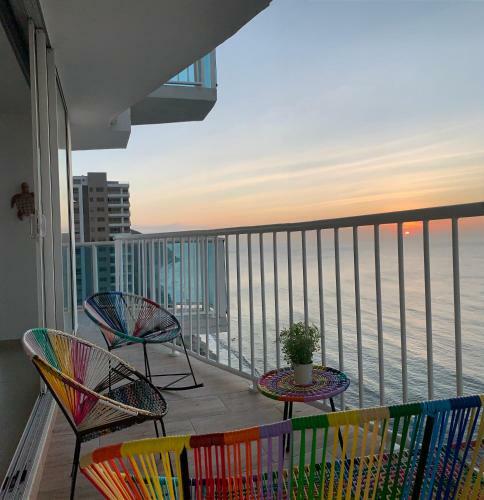 Hermoso Apartamento Frente Al Mar