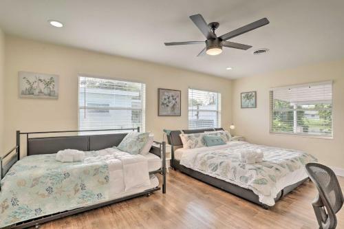 St Pete Retreat With Spacious Patio And Pond View