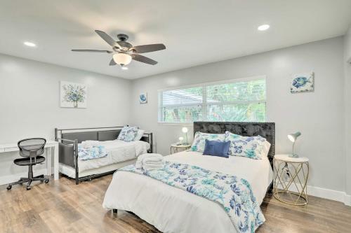 St Pete Retreat With Spacious Patio And Pond View