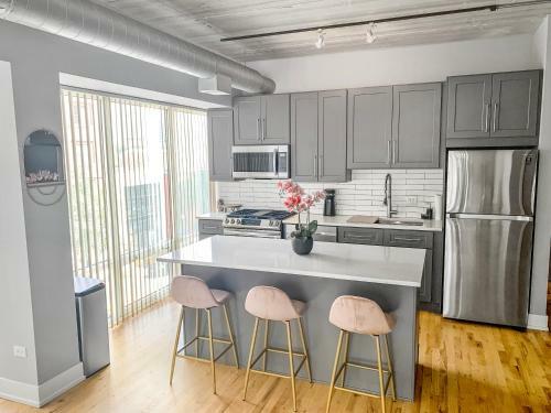 Apartamento South Loop/grant Park Loft Style W/ Free Parking