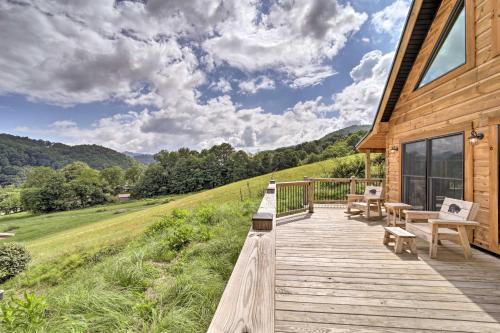 Luxe Log Cabin With Modern Finishes And Mtn Views