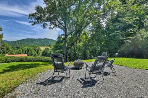 Mountainside Waynesville Hideaway With Fire Pit