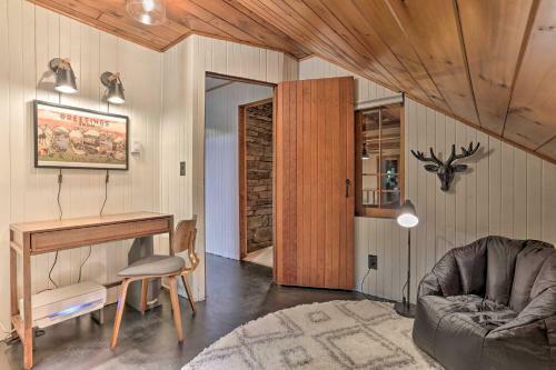 Hilltop Cabin On 2 Acres River View, Hot Tub