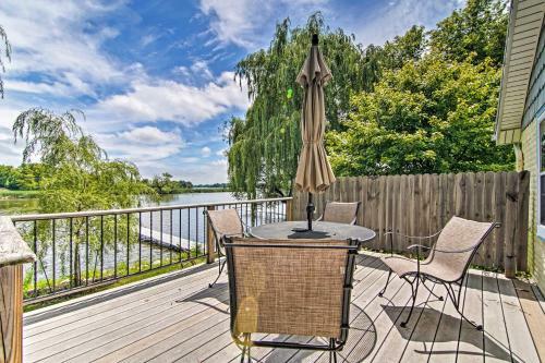 Charming Horicon Cottage And Dock On Rock River