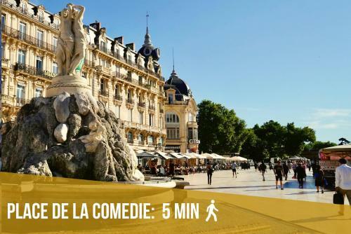 Apartamento Le Saint Roch-centre-free Parking-clim