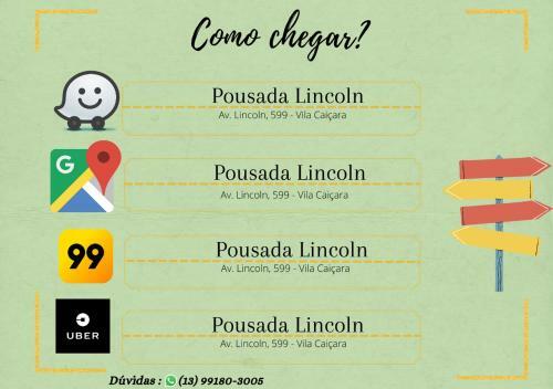 Posada Pousada&hostel Lincoln Praia Grande