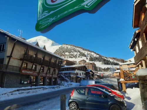 Apartamento Studio De 17m2 De 4 Couchage Vue Sur Montagne