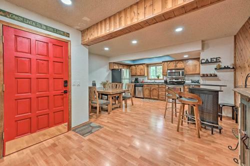 Colorful Munds Park Cabin With Deck And Fireplace