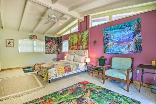 Colorful Sarasota Retreat With Private Backyard