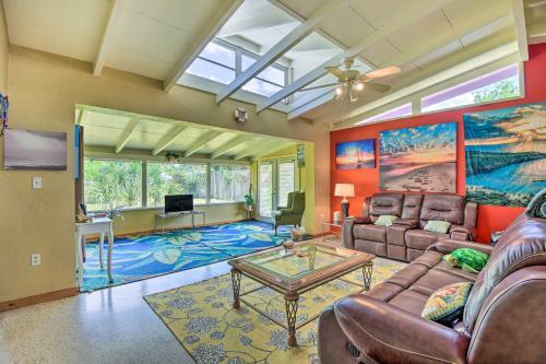 Colorful Sarasota Retreat With Private Backyard