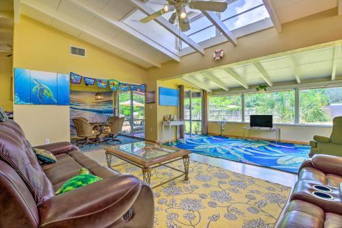 Colorful Sarasota Retreat With Private Backyard
