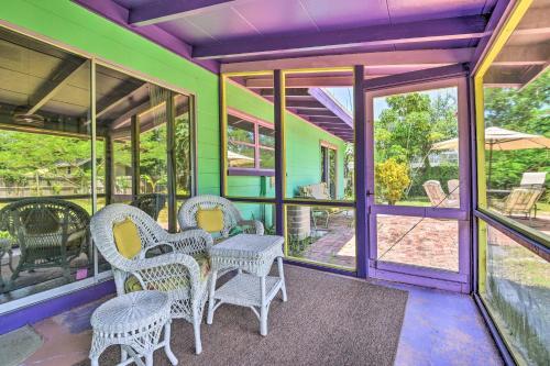 Colorful Sarasota Retreat With Private Backyard