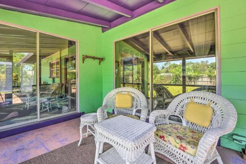 Colorful Sarasota Retreat With Private Backyard