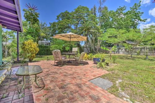 Colorful Sarasota Retreat With Private Backyard