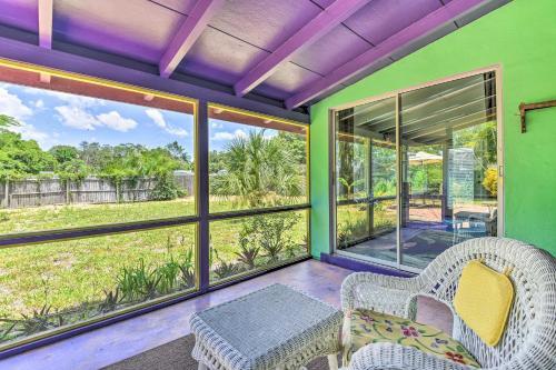 Colorful Sarasota Retreat With Private Backyard