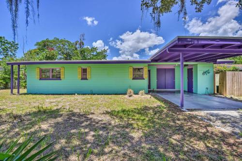 Colorful Sarasota Retreat With Private Backyard