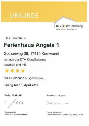 Apartamento Feriendoppelhaush�lfte Angela Whg 01