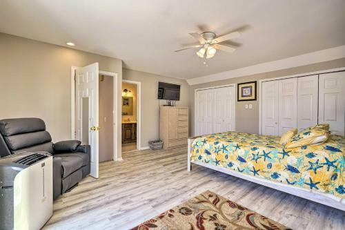 Brigantine Retreat With Balconies - Walk To Beach!