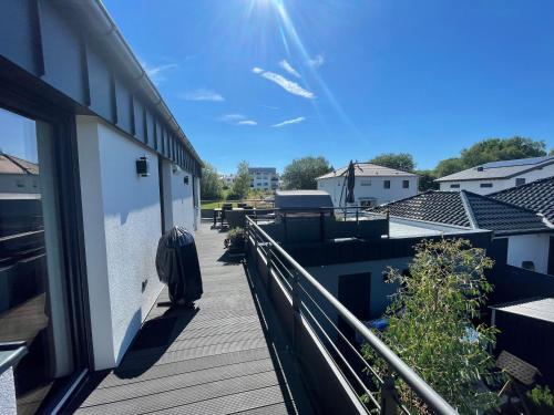 Apartamento Seeblick, Terrasse, Elek. Boxspringbett, Gro�z�gig