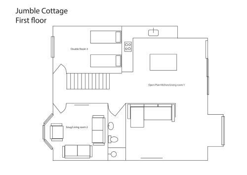 Jumble Cottage 4 Bed Home In Seaview