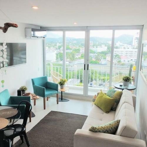 Estupendo Y Tranquilo Apartamento En Santa Marta