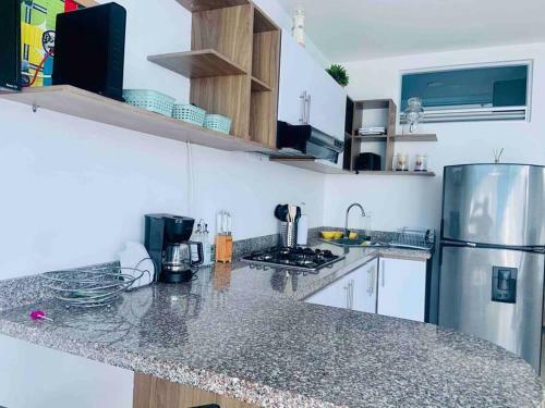 Inspiraci�n El Mar Atractivo Apartamento