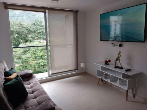 Apartamento Descansa Con Vista A La Monta�a