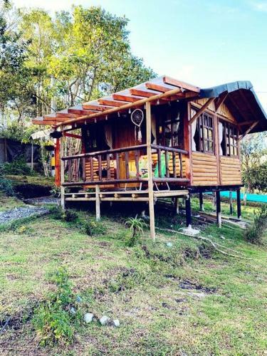 Caba�a La Odisea Espacio Para Disfrutar En Pareja