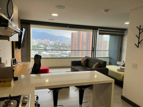 Apartamento Stunning Loft Ciudad Del Rio Poblado-pool-gym-view