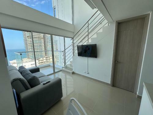 Apartamento Tipo Loft De 1hab Con Vista Al Mar