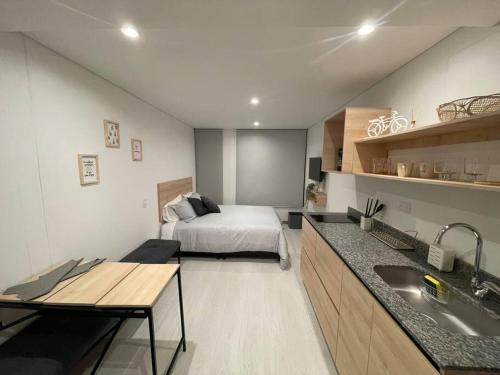 Apartamento Acogedor Loft En Chapinero Alto