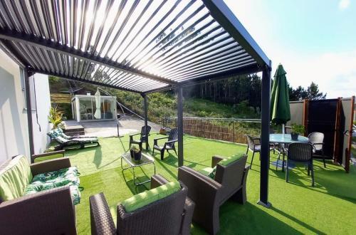 Apartamento Casa Rocha Velha Con Piscina Y Terraza Particular