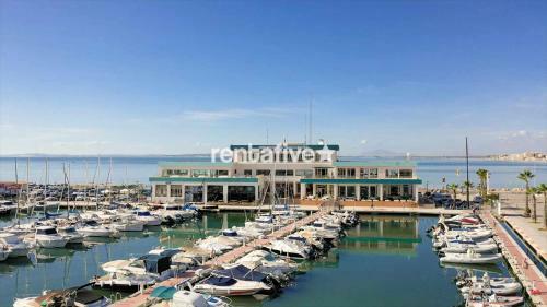 Apartamento 1 Min Playa Terraza Piscina AA Garaje