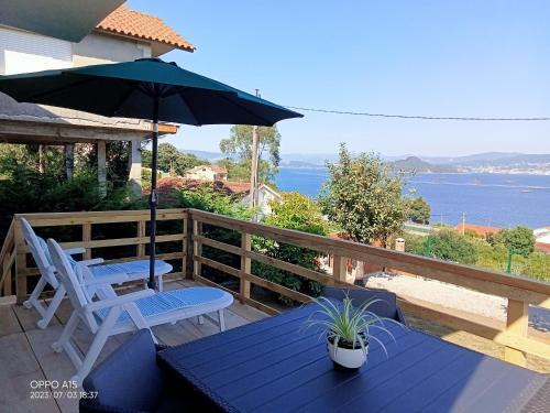 Apartamento Casa Mar De Luna Playas En Raxo