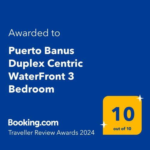 Apartamento Puerto Banus Duplex Centric Waterfront 3 Bedroom