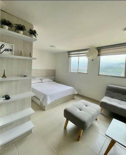 Apartamento Premium White Loft En Medell�n