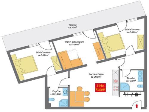Apartamento Appartement Sporth�tte Fiegl