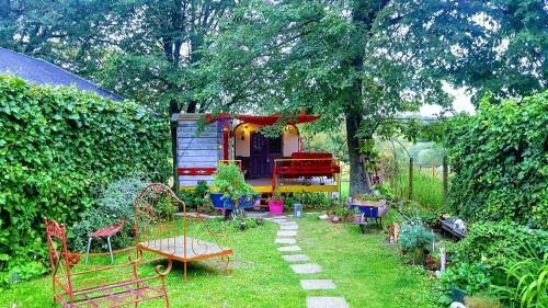 Bed & Breakfast La Roulotte De Lola - Chambre D'h�tes