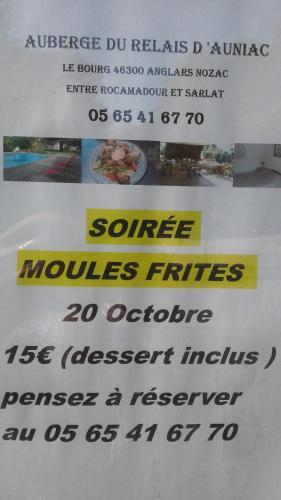 Hotel Auberge Du Relais D'auniac