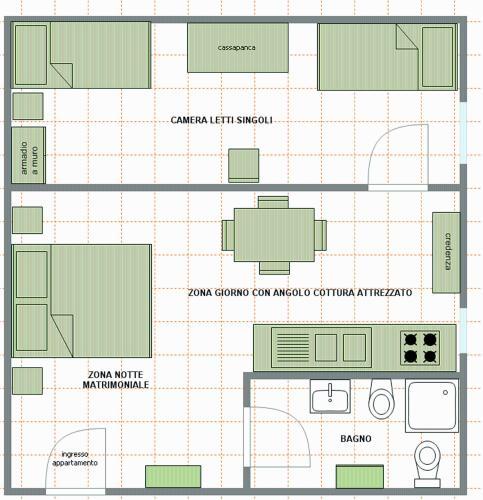 Apartamento Castel D`arno