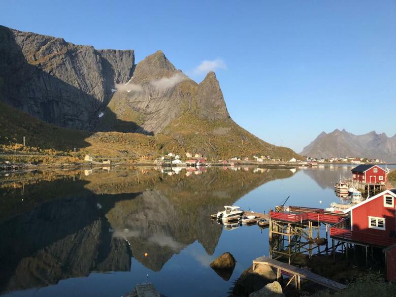 Reine Retro Villa - Cozy With A Fantastic View