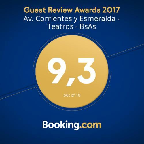 Apartamento Av. Corrientes Y Esmeralda - Teatros - Bsas
