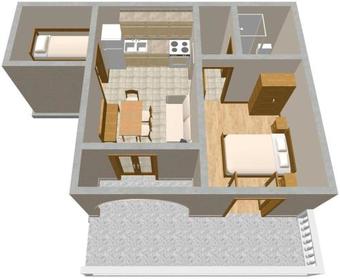 Apartment Povile 2398d