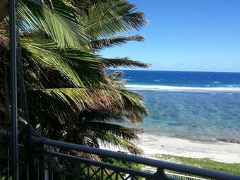 Apartment With One Bedroom In Les Trois Bassins With Wonderful Sea View Furnished Balcony And Wifi