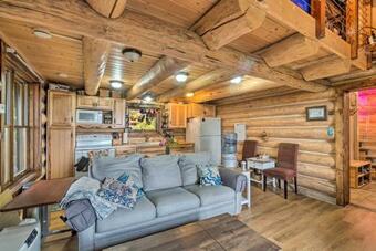 Heavenly Homer Log Cabin With Ocean And Mtn Views!